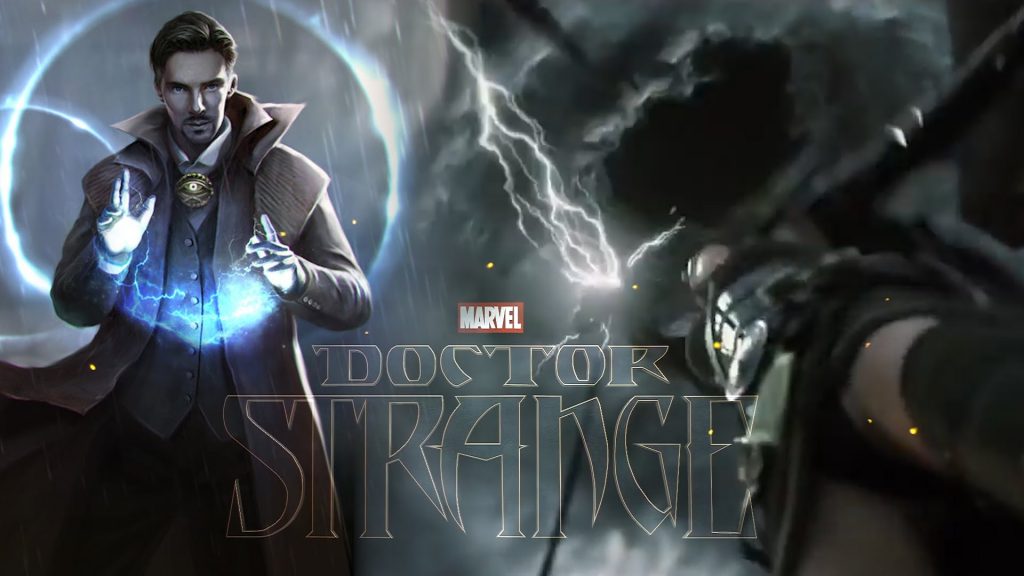 Benedict as dr strange cool