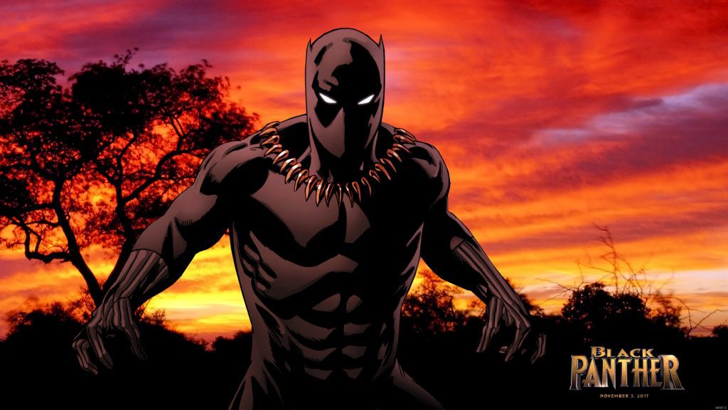 Black panther comic wallpaper 1