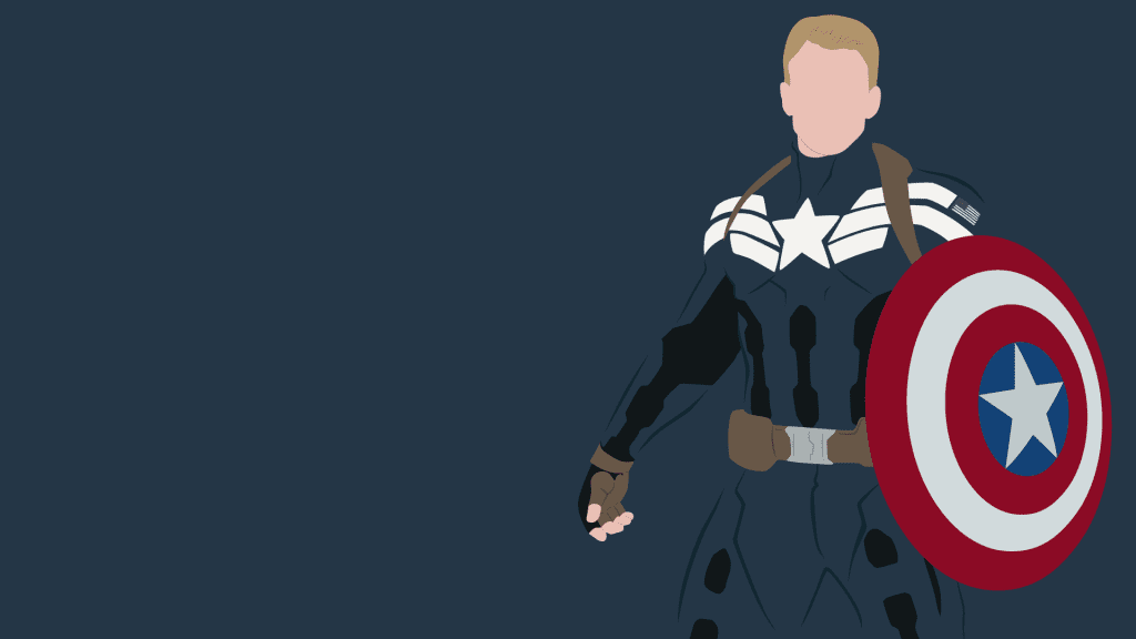 Captain america vector wallpaper