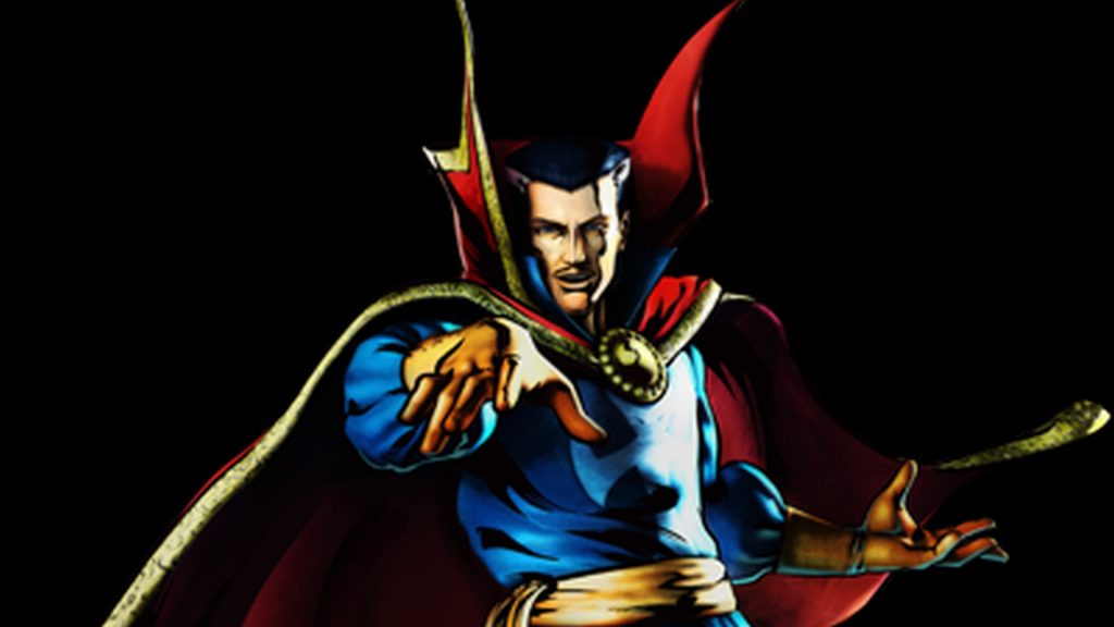 Dr strange video game background