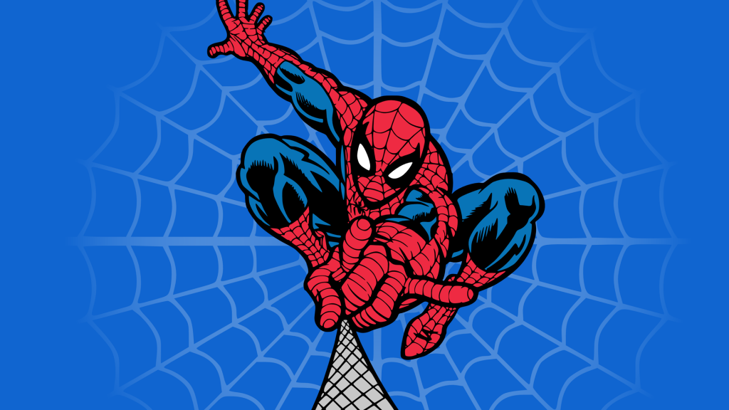 Spiderman cartoon wallpaper