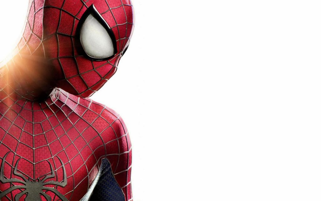 Spiderman white background