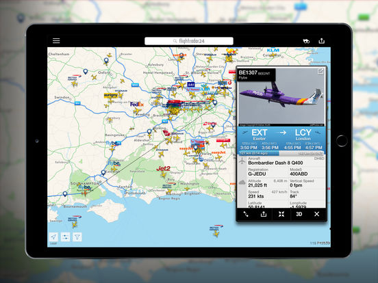 Flightradar24 track flights app