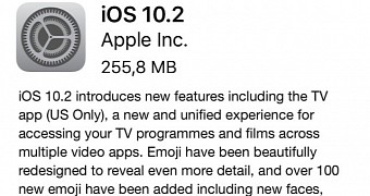 Apple releases ios 10 2 with new tv app over 100 new emoji many improvements