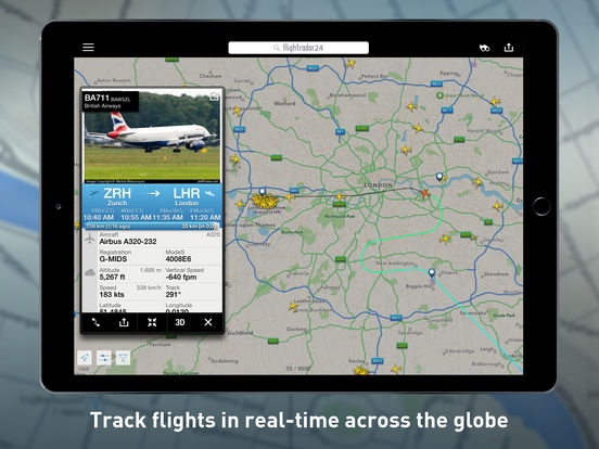 Ipad flightradar24 install