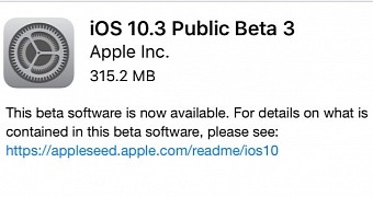 Apple releases ios 10 3 public beta 3 and macos sierra 10 12 4 public beta 3