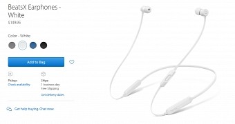 Apple s beatsx earphones available for purchase for 149 95