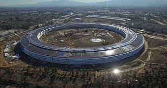 Apple s spaceship campus apple park to officially open in april