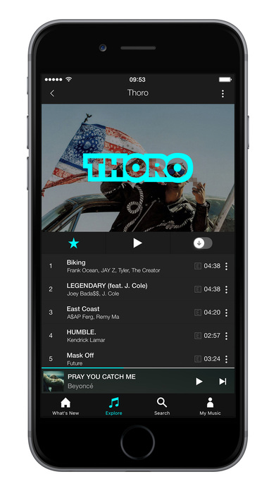 Tidal app music streaming