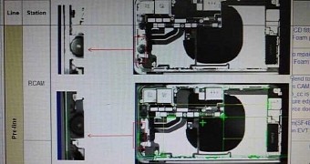 Iphone 8 x ray reveal device internals l shaped battery wireless charging