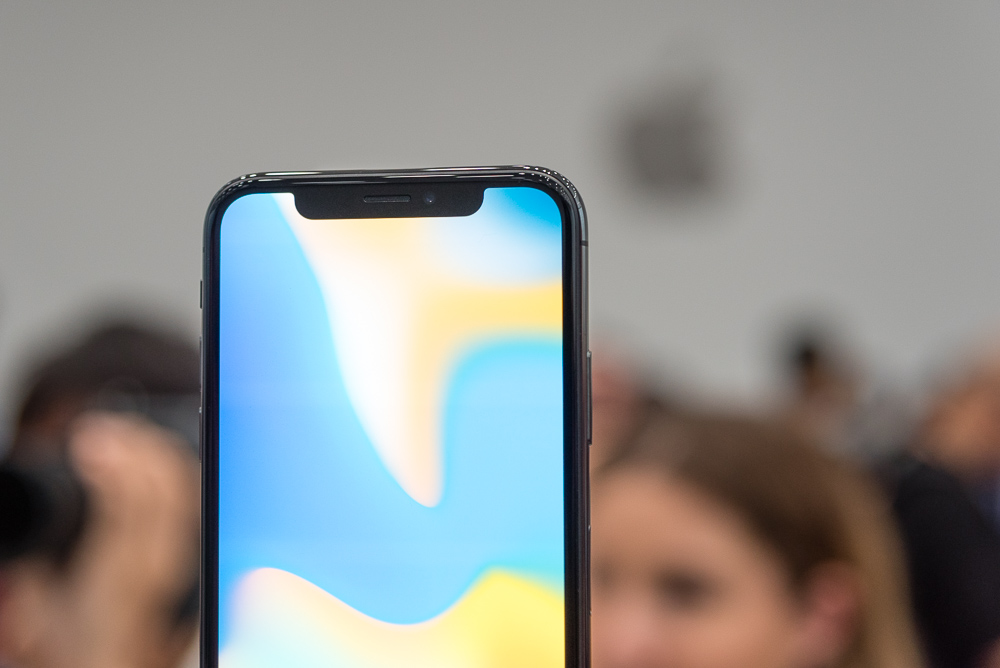 Iphone x front closeup