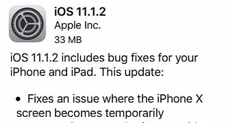 Apple outs ios 11 1 2 to fix iphone x unresponsive screen issue in cold weather