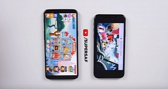 Ouch iphone x loses speed test against affordable android video