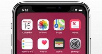 There s now an app to hide that horrible notch of the iphone x sort of