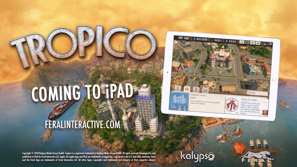 Tropico construction simulation game is coming to the ipad later this year 521650 2