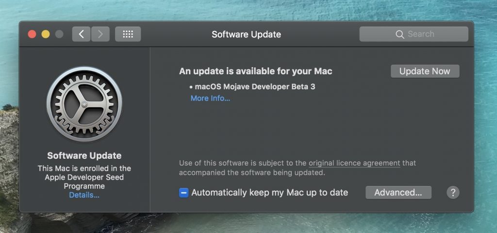 Apple re releases macos mojave 10 14 beta 3 to developers with important bugfix 521928 2