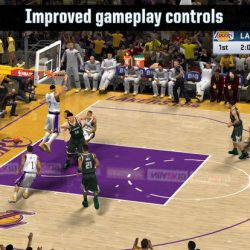 Nba 2k19 graphics lakers vs bucks