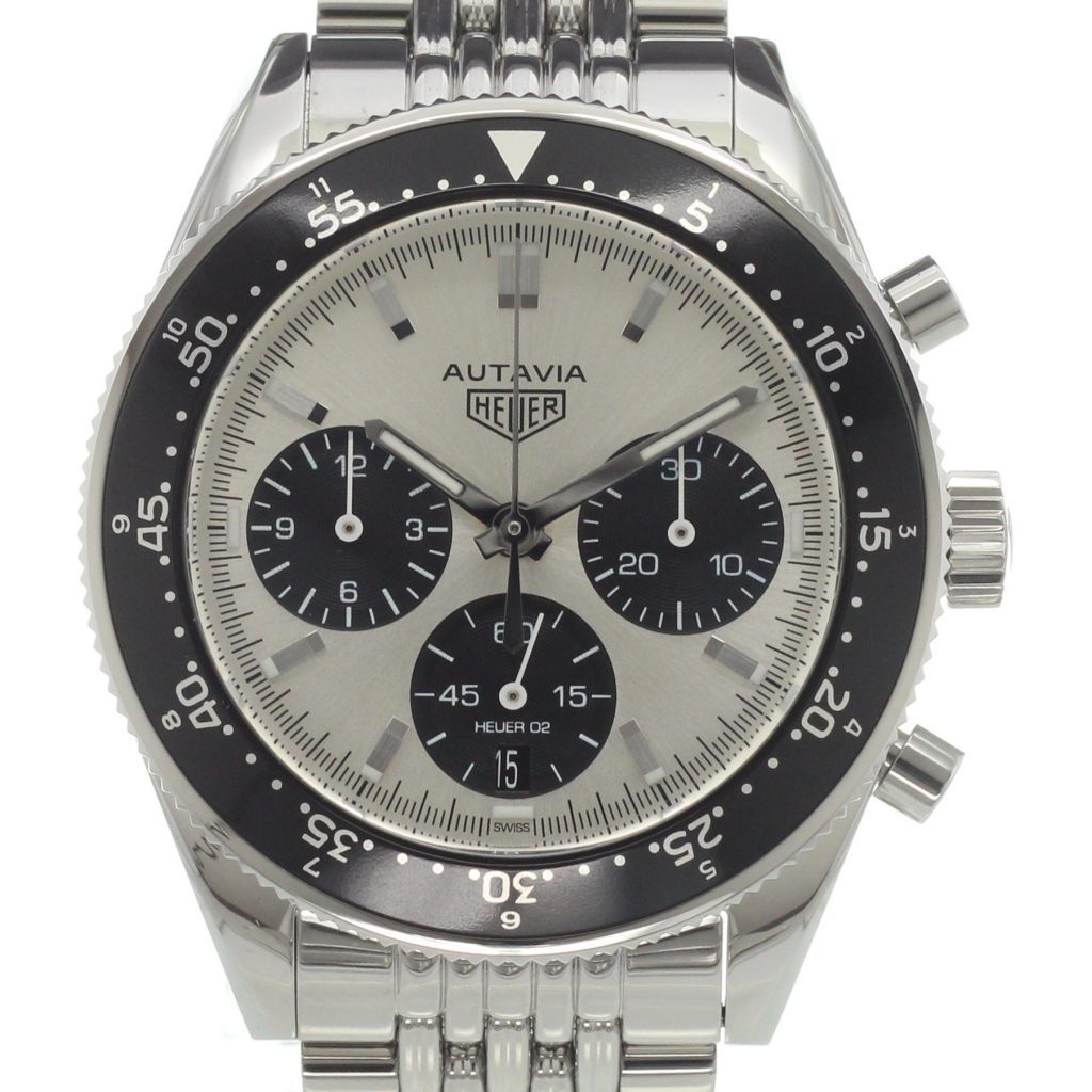 Tag heuer heritage autavia calibre heuer 02 automatic chronograph watch