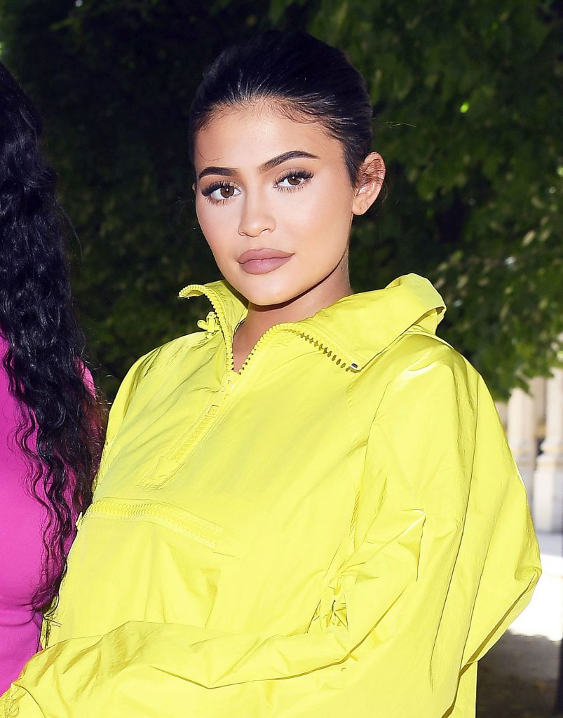 Kylie jenner yellow jacket