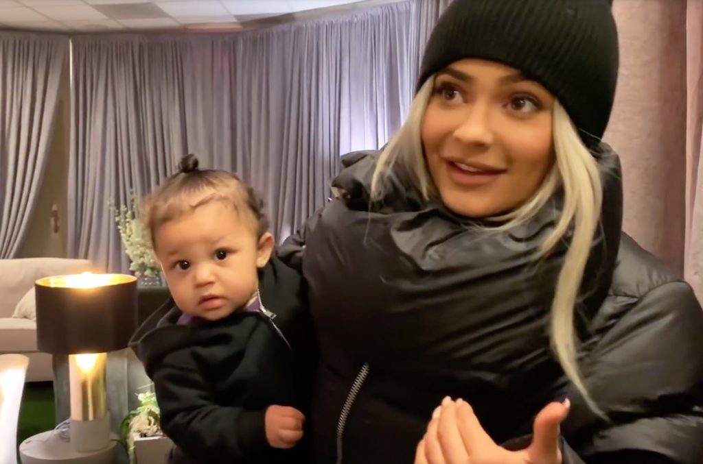 Stormi baby with kylie