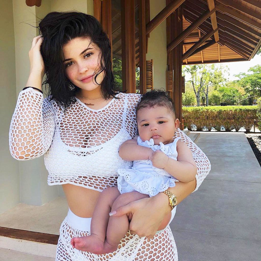 Stormi is mixed baby race