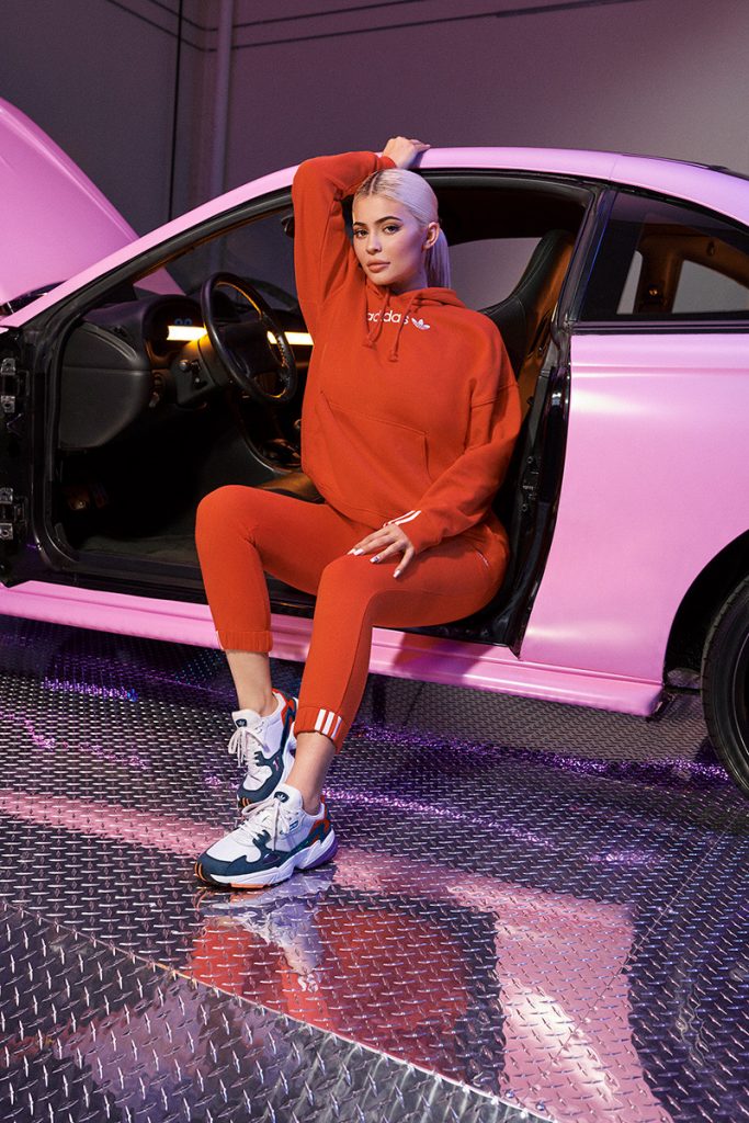 Red adidas outfit