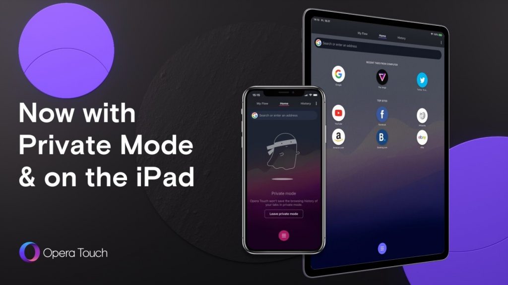 Opera touch web browser now available for ipad ios users also get private mode 524678 3