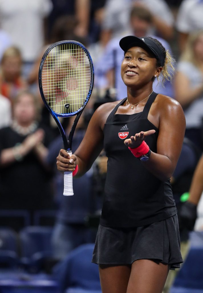 Naomi osaka black suit