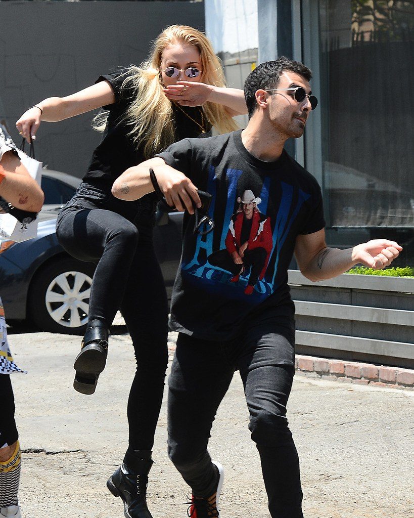 Joe jonas sophie turner having fun