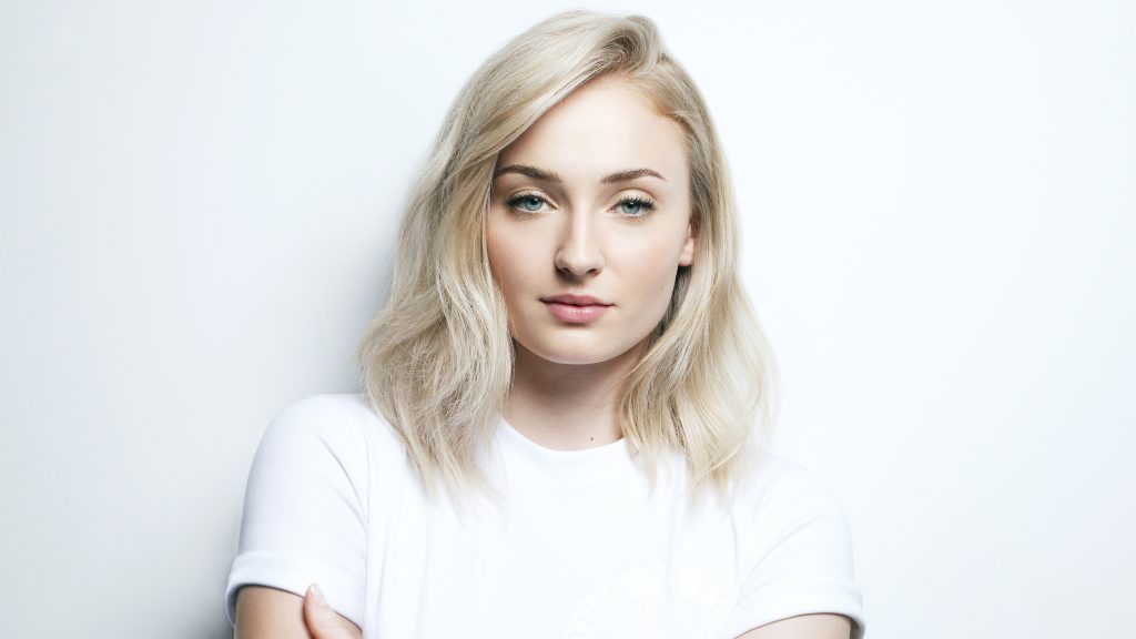 Sophie turner as pure blonde