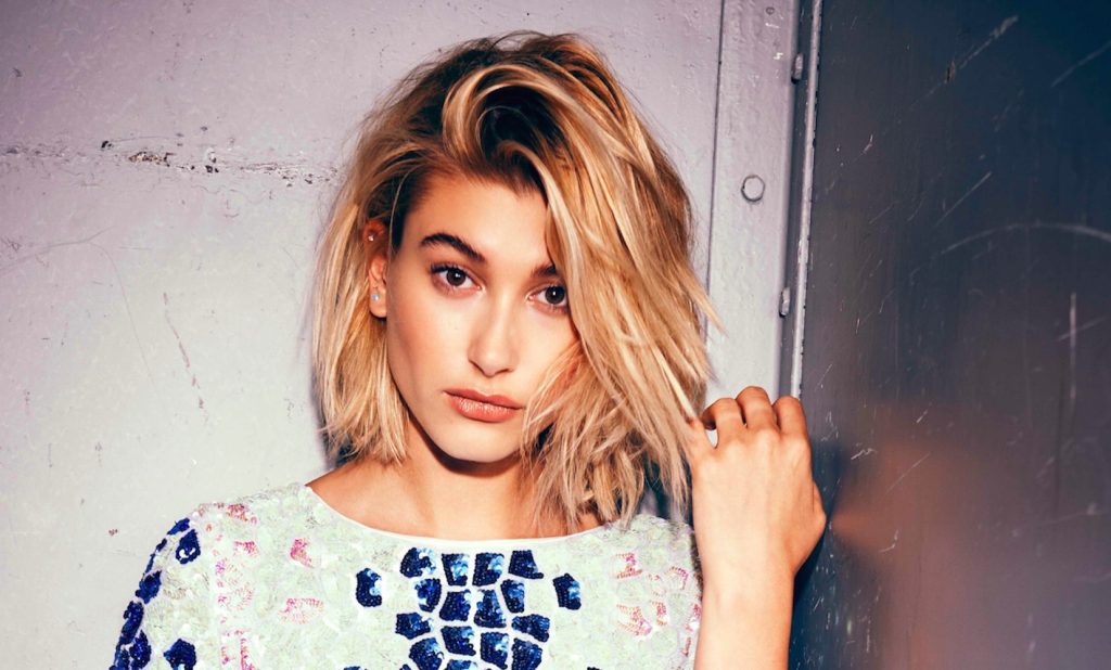 Young hailey baldwin modeling