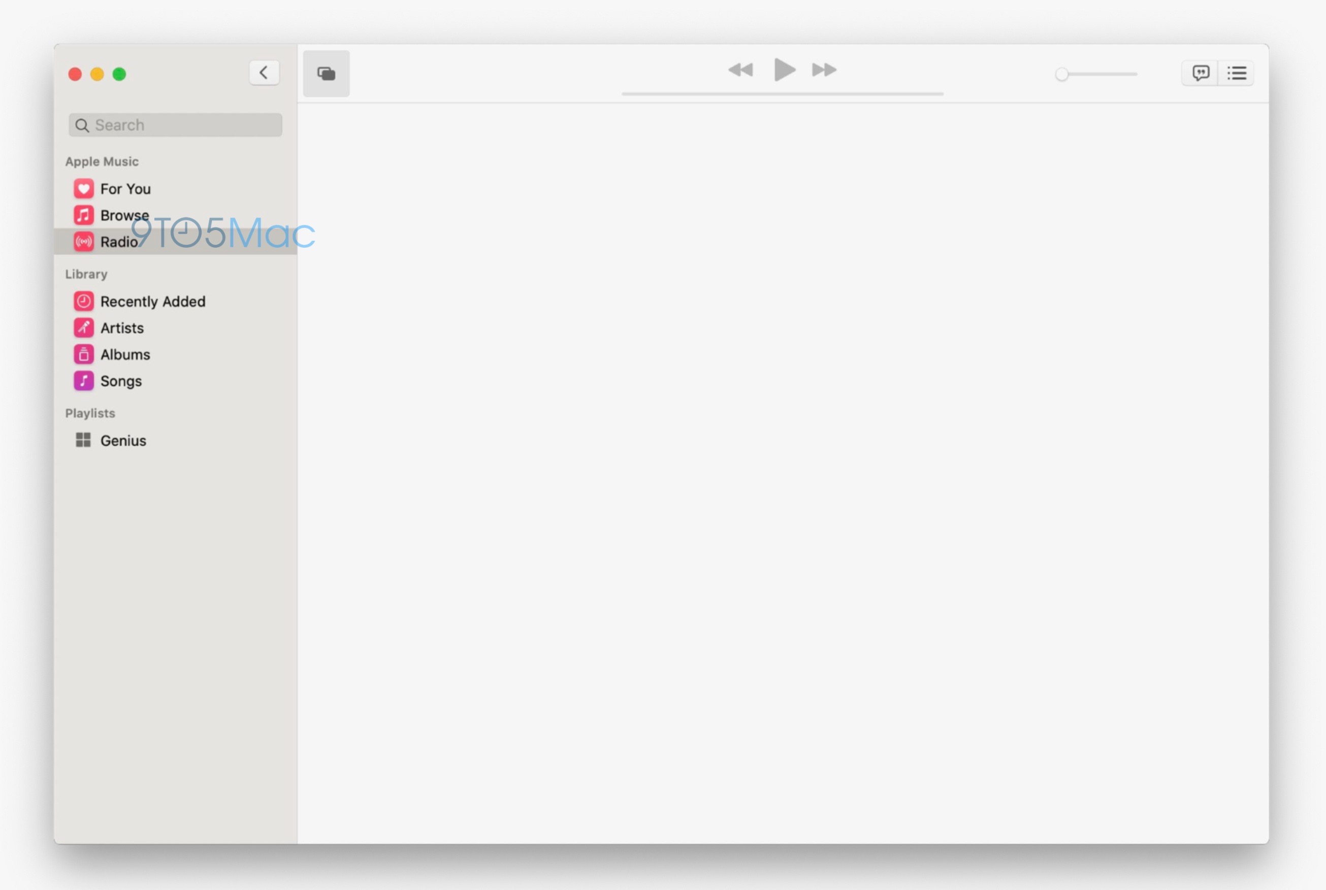 Leaked macos 10 15 screenshots reveal new music and tv apps 526219 2