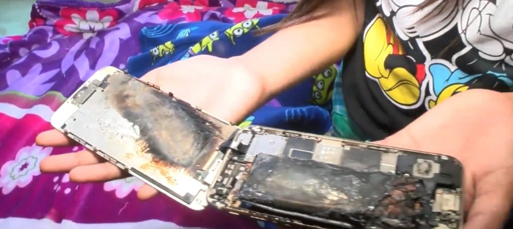 Iphone explodes in the hands of an 11 year old girl 526710 2