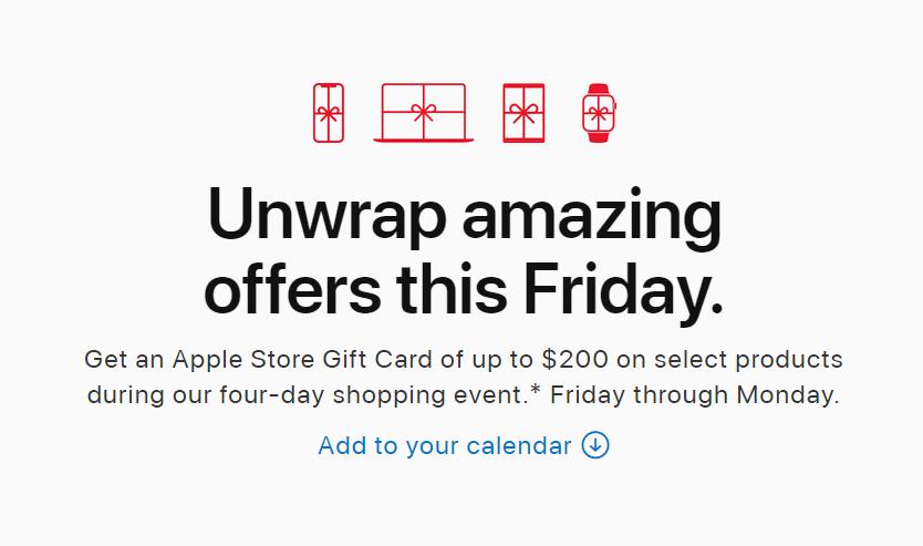 Apple announces 2019 black friday deals 528297 2