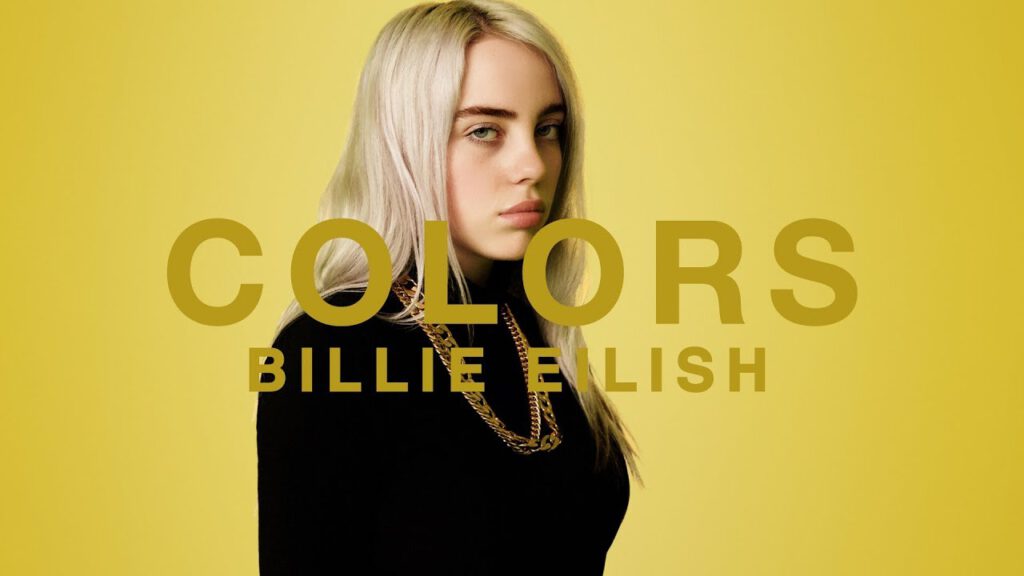 Billie eilish 2nd colors video