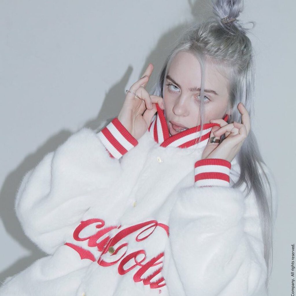 Billie eilish coca cola jacket