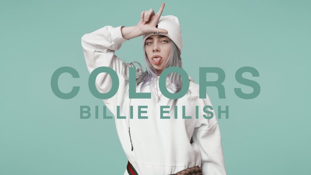 Billie eilish colors video