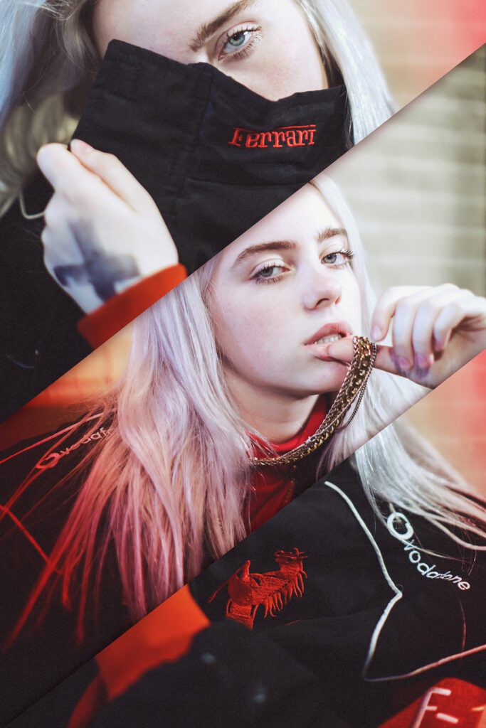 Billie eilish ferrari outfit