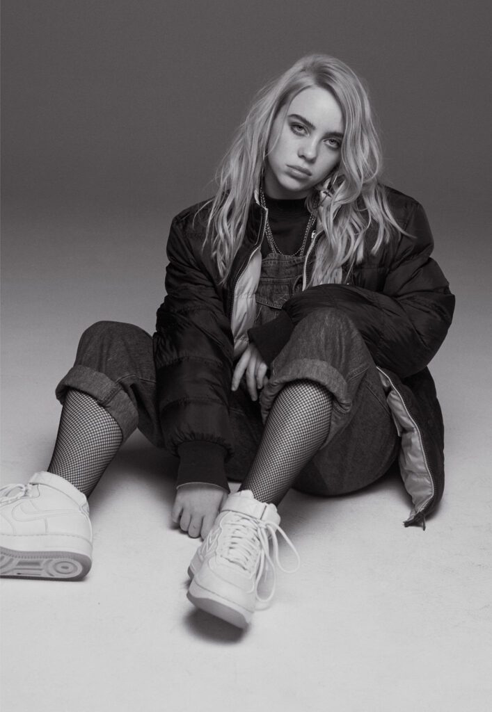 Billie eilish white shoes