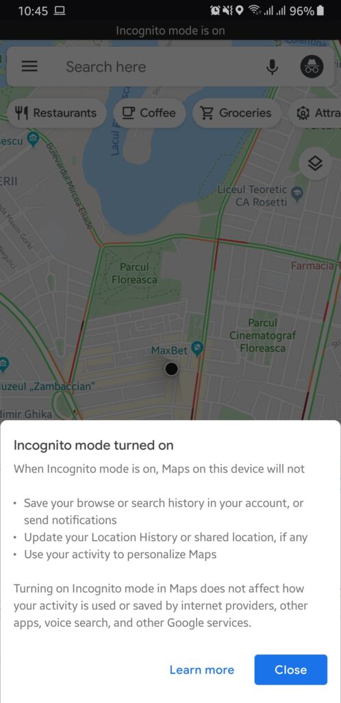 Google finally launches google maps incognito on iphone 528525 2