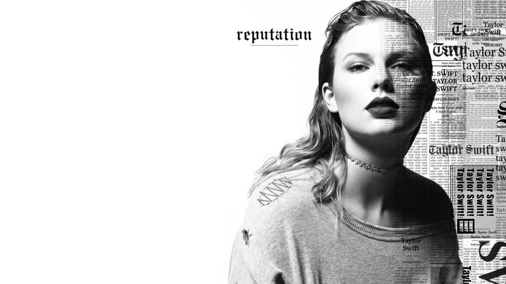 Taylor swift widescreen reputation slick hair