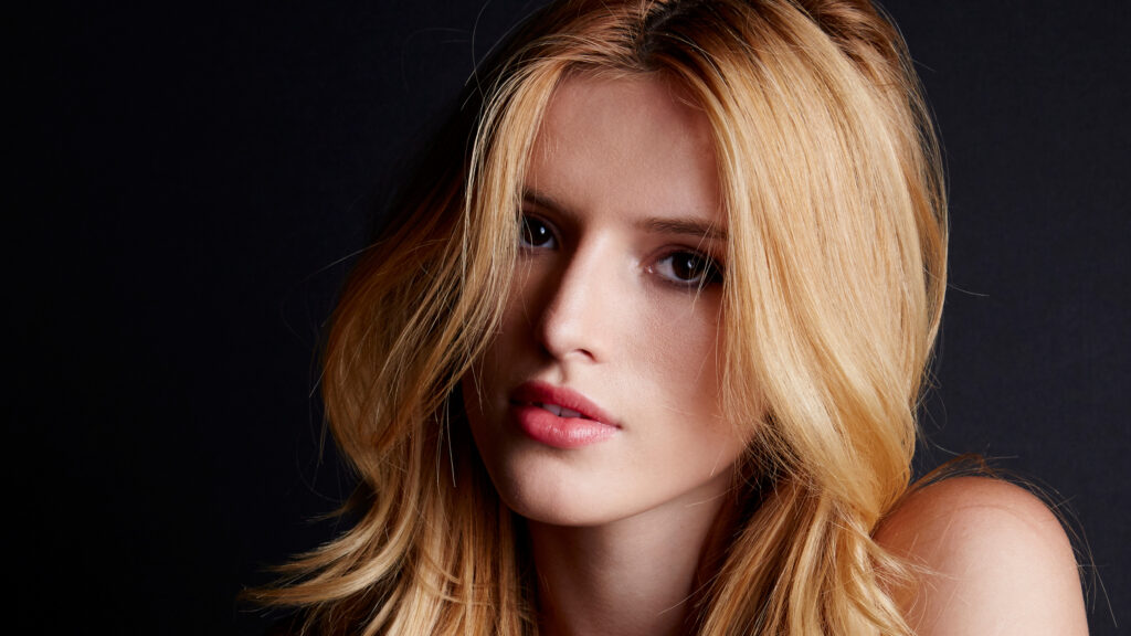 Bella thorne close up face