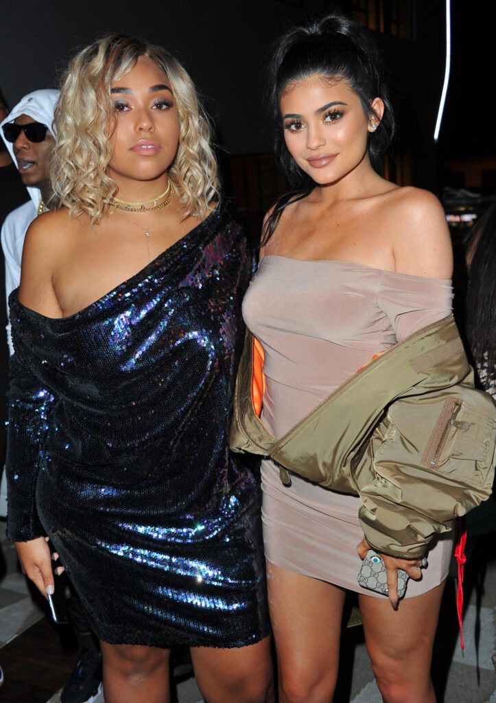 Jordyn woods with kylie