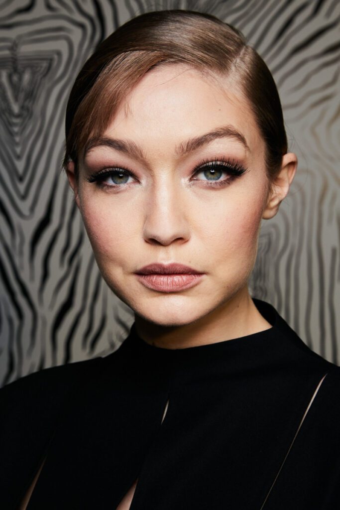 Gigi hadid face closeup