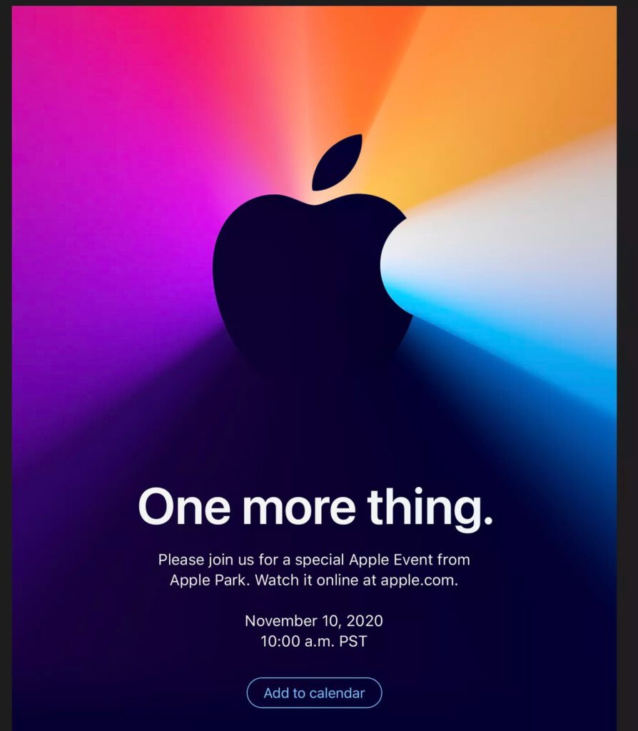 Apple announces the third hardware event this fall 531440 2