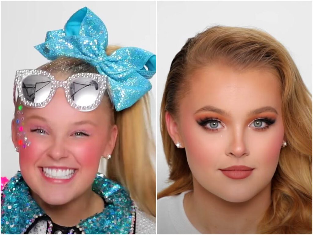 Jojo siwa james charles full makeup photo 2021