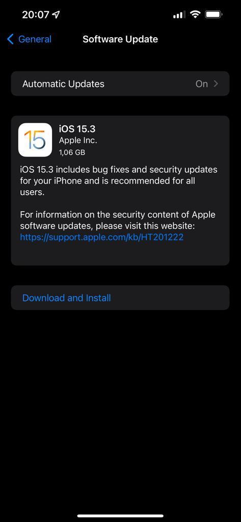 Apple releases ios 15 3 for all supported iphones 534757 2