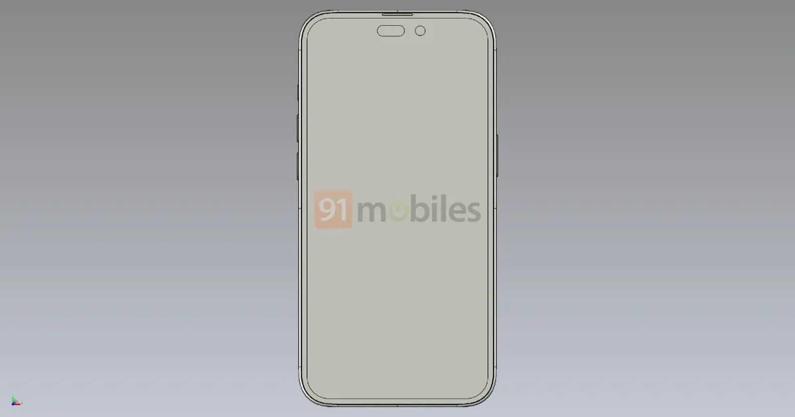 This could be the design of the iphone 14 without a notch 535052 2