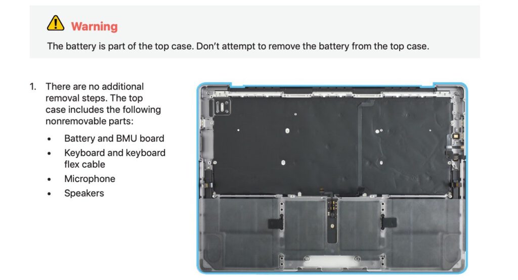 Apple s manual on replacing the macbook battery has 162 pages 535986 2