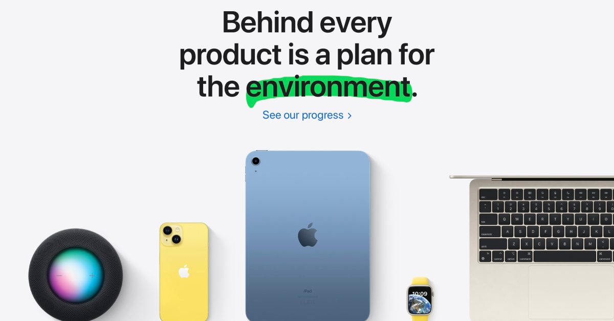 2023 apple environment report